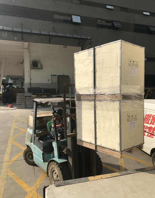 廣州愛申特科技股份有限公司按時(shí)交付客戶大功率智能充電機(jī)近200臺套