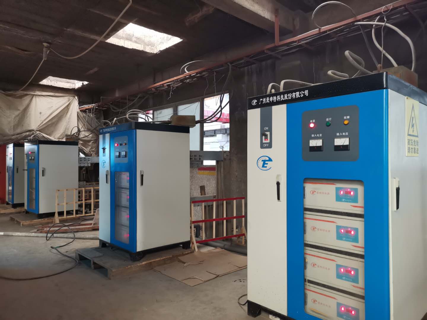 山東某企業(yè)客戶現場